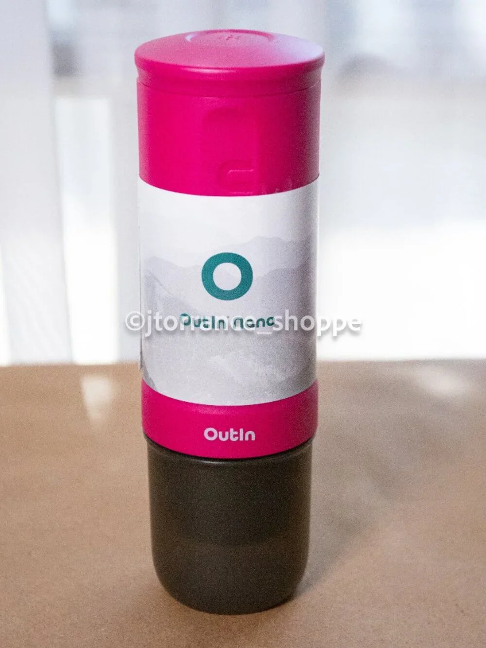 PINK ~ OUTIN Nano Portable Espresso Machine - Rechargeable Self-Heating